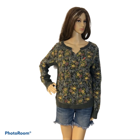 Hurley Tops - HURLEY FLORAL SWEATSHIRT